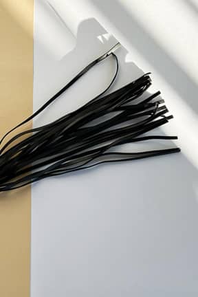 BDSM Leather Flogger Black