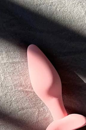Anal Buttplug Silicone Pink