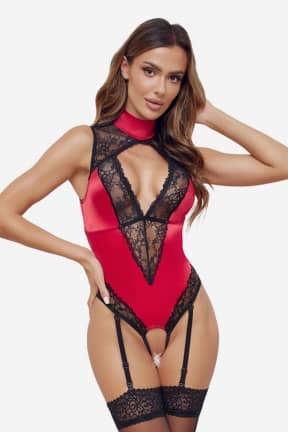 Sexet Lingerie Crotchless Body S