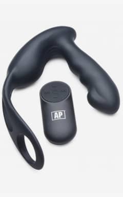 Alle Milking And Vibrating Prostate Massager And Harness 7 Speeds