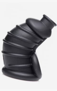 Kyskhedsbælter Dark Chamber Silicone Chastity Cage