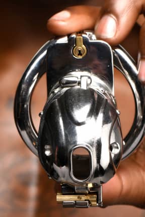 Alle Deluxe Lockable Chastity Cage