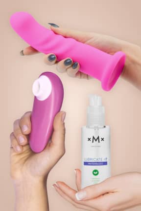 Mshop x Womanizer Womanizer Starlet 3 Pink, Ladylove Iris, Mshop Care Lube 100ml