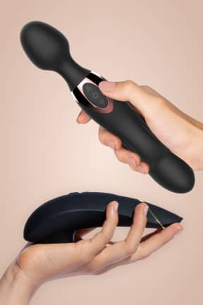 Valentines Day Womanizer Premium 2 Black Duo Pleasure Black