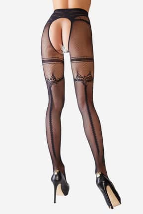 Lingeri Cottelli Suspender Tights - Selvsiddende strømper