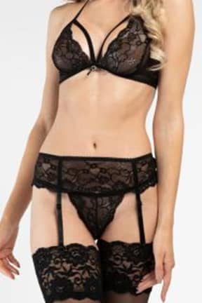 Alle Besired 3 Piece Bra Set Amabilia Black