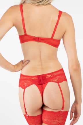 Lingeri Besired 3 Piece Bra Set Marzia Red - Sexede sæt