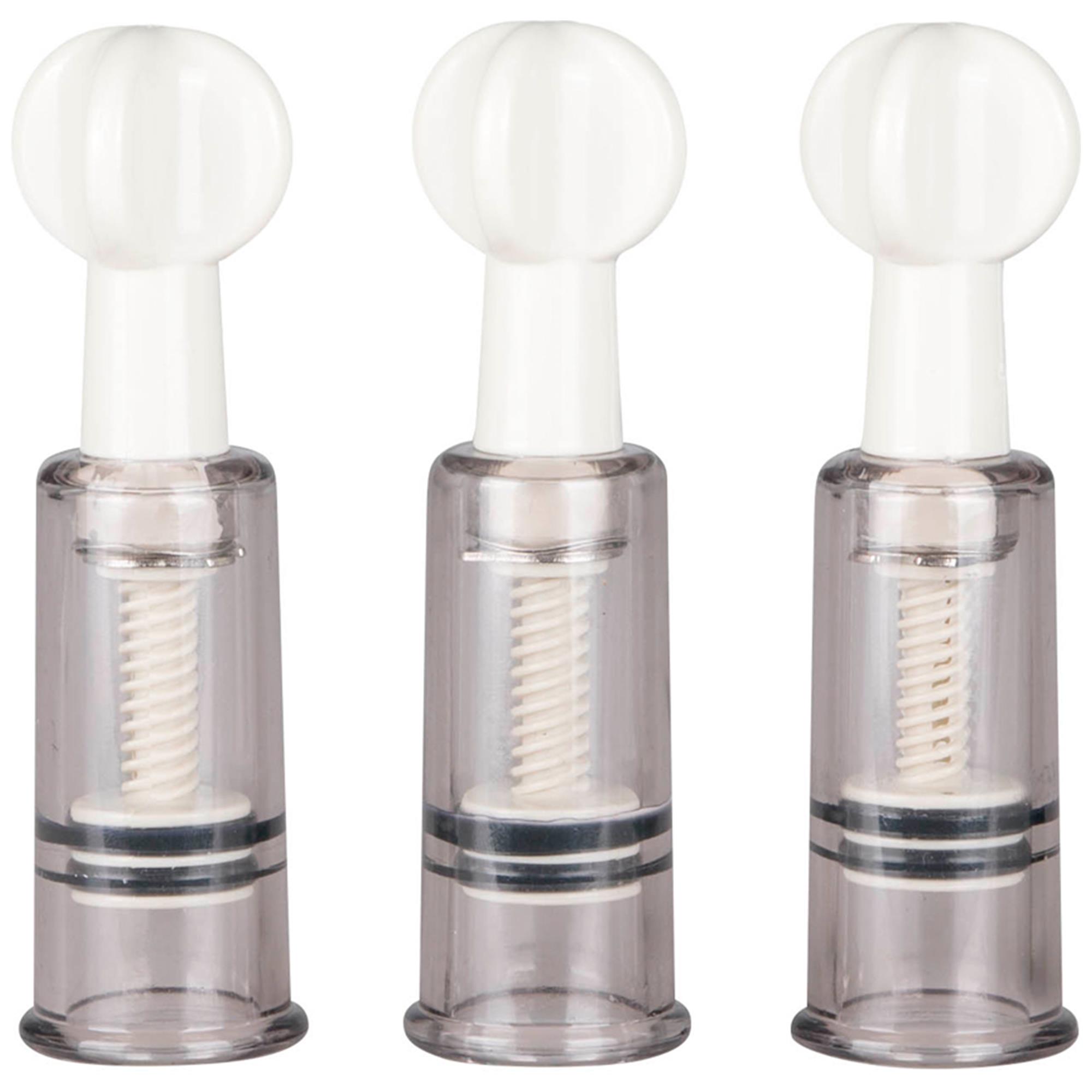 Brug Nipple & Clit Suckers 3pcs til en forbedret oplevelse